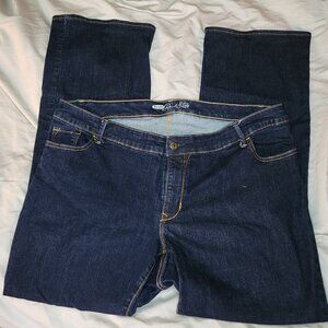 83. Old Navy Rock Star Jeans Size 22 Dark Indigo